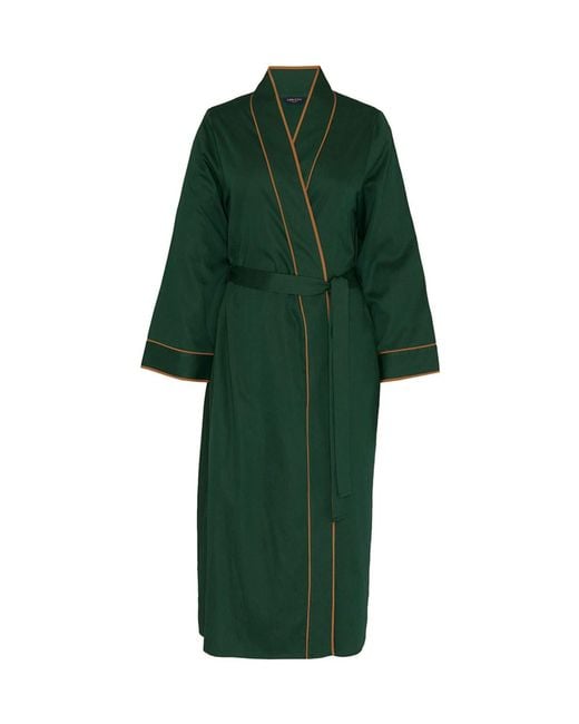 Fable & Eve Green Long Dressing Gown