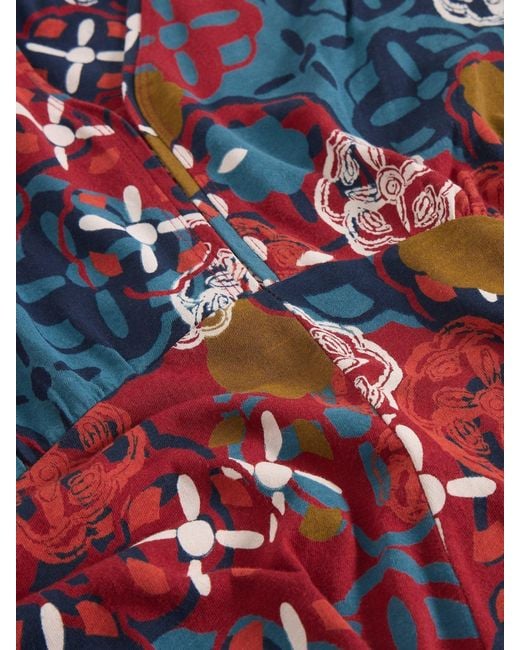 White Stuff Red Megan Jersey Dress