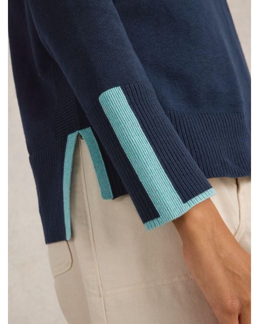 White Stuff Blue Stuff Jumper