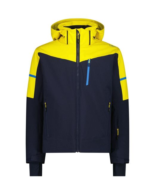CMP Blue Zip Hood Ski Jacket for men