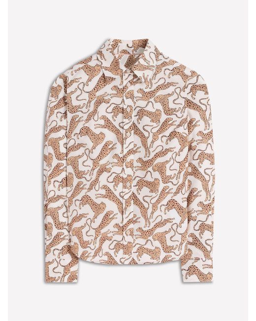 Boden White Sienna Cotton Shirt