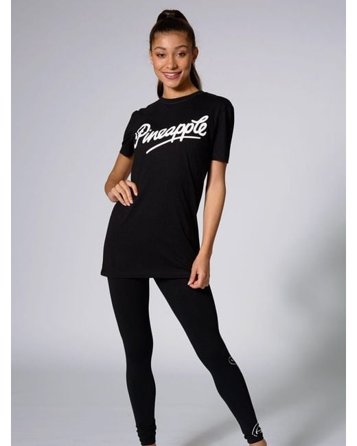 Pineapple Black Logo T-Shirt
