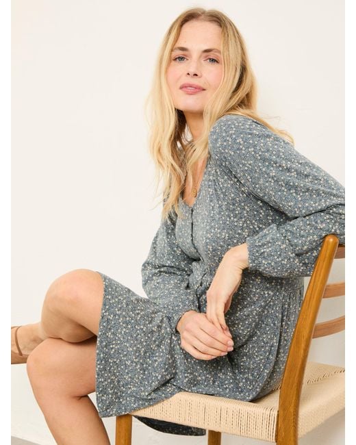 FatFace Gray Fatface Em Regular Jersey Dress