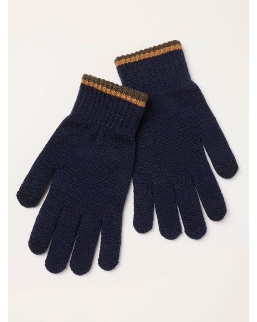 FatFace Blue Fatface Lewis Gloves for men