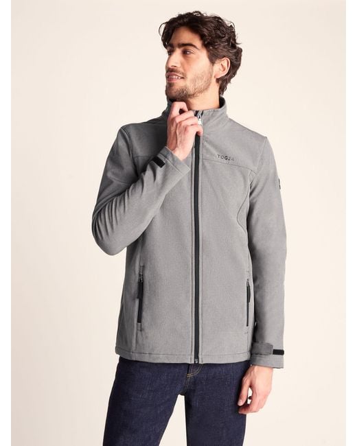 TOG24 Gray Tog 24 Feizor Softshell Waterproof Jacket for men