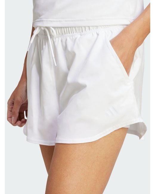 Adidas White Club Tennis Climacool Shorts