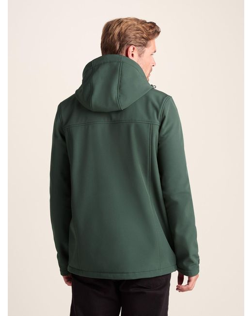TOG24 Green Feizor Softshell Hooded And Waterproof Jacket for men