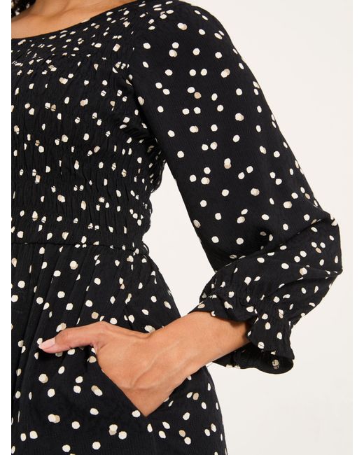 FatFace Black Fatface Mabel Regular Midi Dress