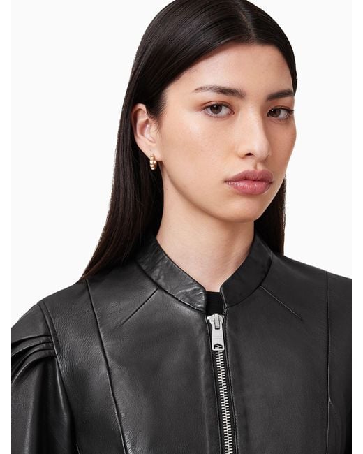 AllSaints Black Allsaints Rayna Biker Jacket