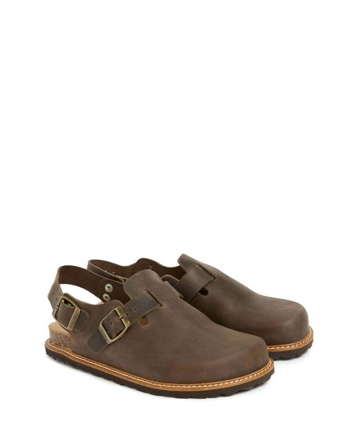 Celtic & Co. Brown Welt Sole Slingback Clogs