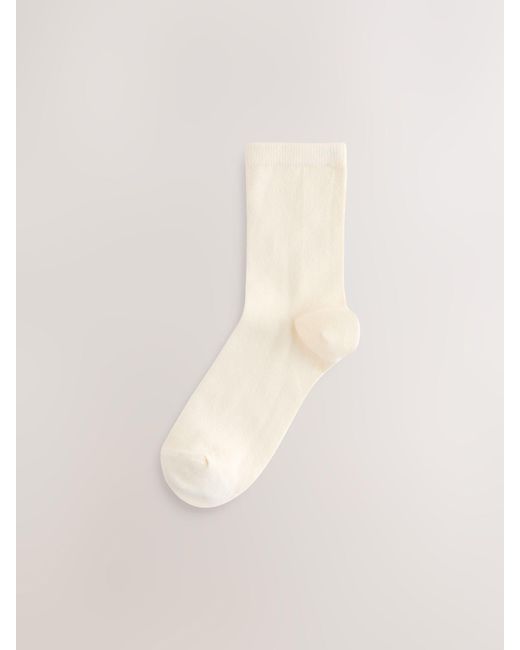 Next Natural Ankle Socks 7 Pack