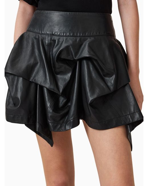 AllSaints Black Allsaints Hitch Lea Skirt