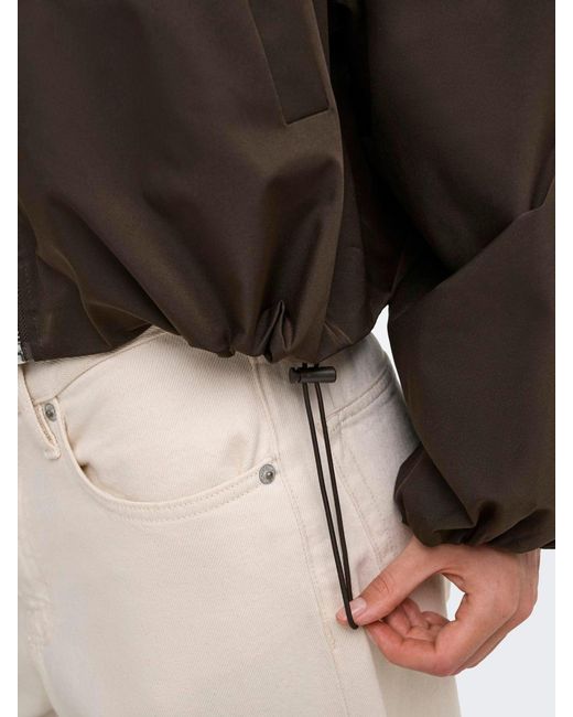 ONLY Brown Balloon Jacket