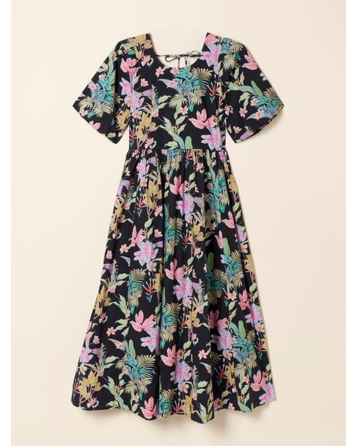 FatFace Black Fatface Bria Midi Dress