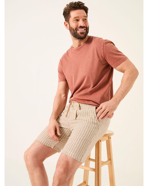 FatFace Natural Fatface Seaton Pull On Shorts for men