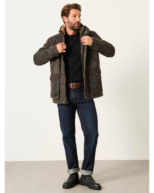 FatFace Black Fatface Broadsands Field Jacket for men