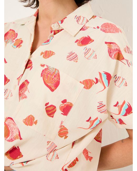 FatFace Pink Fatface Sanchez Shirt