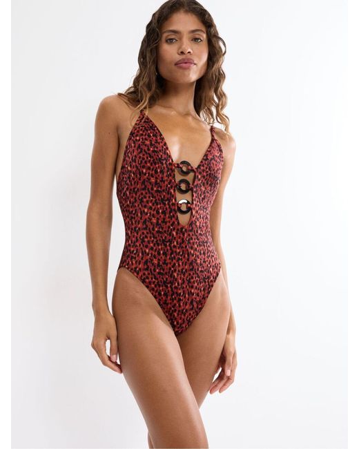 Triumph Red Midnight Swim