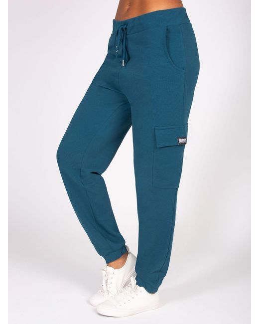 Pineapple Blue Cargo Joggers