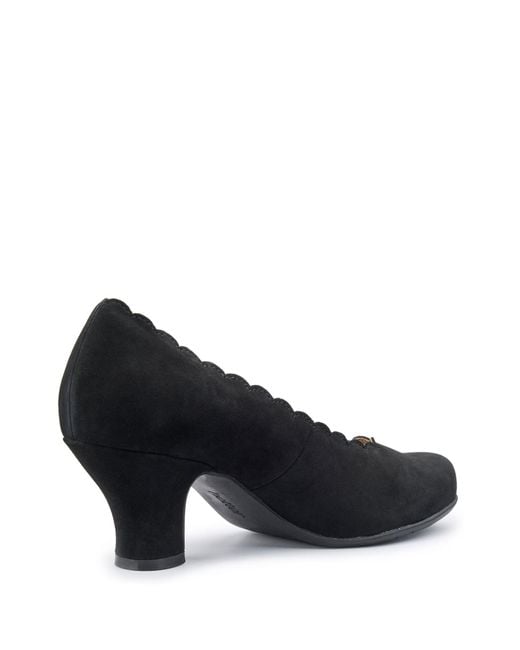Hotter Blue Jive Slip-On Shoes