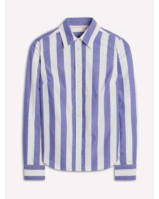 Boden Blue Sienna Cotton Shirt