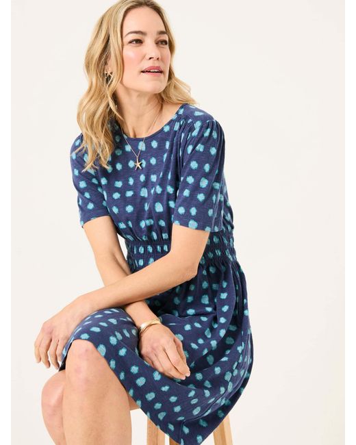 FatFace Blue Fatface Liv Jersey Dress