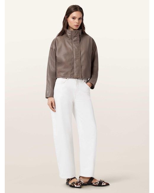 AllSaints Brown Allsaints Ryder Jacket