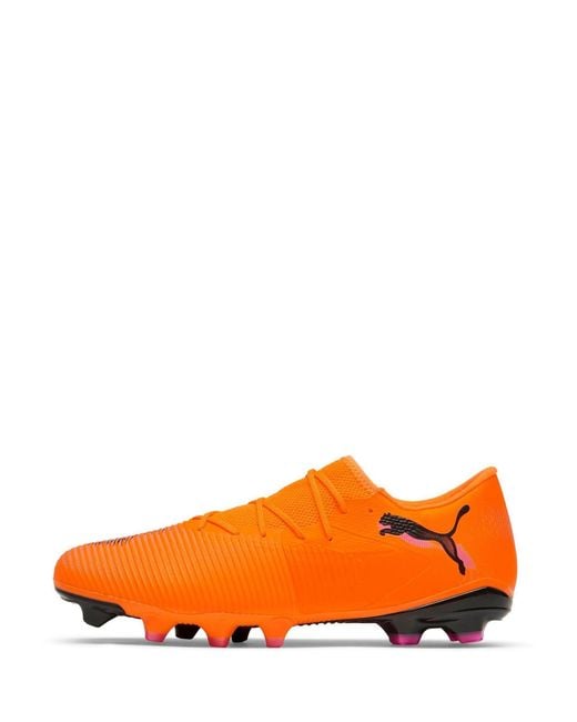 PUMA Orange Future 8 Match Low Firm Ground Football Boots for men