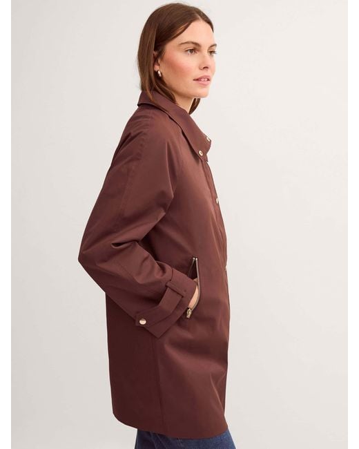 Monsoon Brown Simone Waterproof Rain Jacket