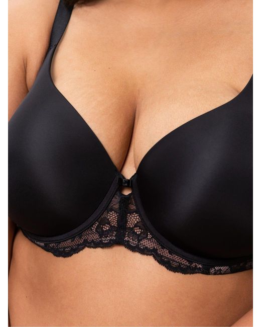 Triumph Black Amourette Charm Wattierter Halbschalen-Bh Mit Bügeln