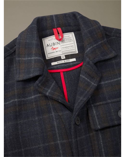 aubi Blue Nettleham Jacket for men