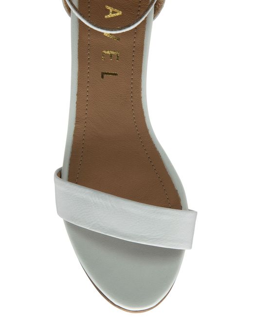 Ravel Metallic Leather Heeled Sandals