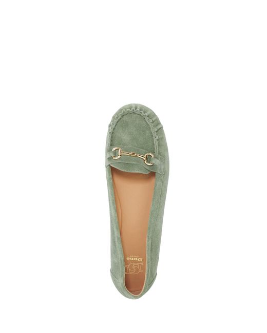 Dune Green Guno Loafers
