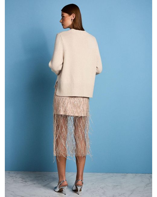 Next Natural Tabitha Simmons X Embellished Pencil Skirt