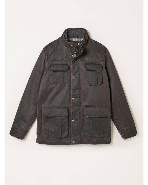 FatFace Gray Fatface Broadsands Field Jacket for men