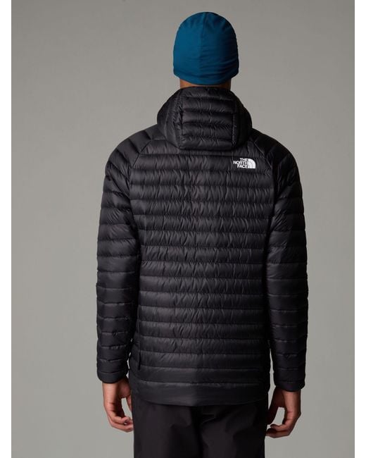 The North Face Black Bettaforca Down Hooded Puffer Jacket for men