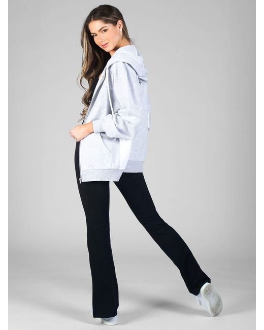 Pineapple Black Petite Bootcut Jersey Trousers