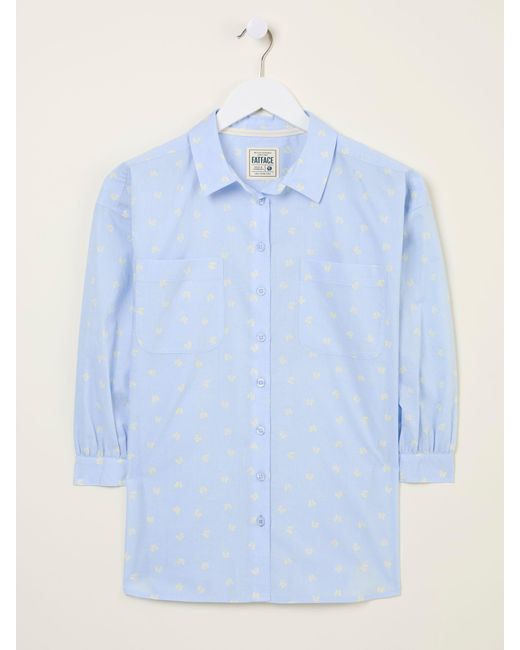 FatFace White Fatface Whitney Shirt