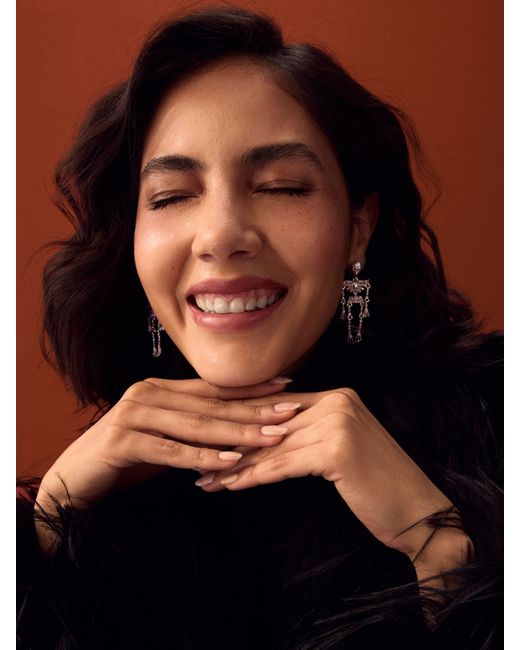 Next Natural Halloween Skeleton Drop Earrings