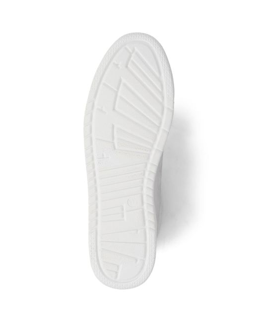 Pavers White Chunky Platform Trainers