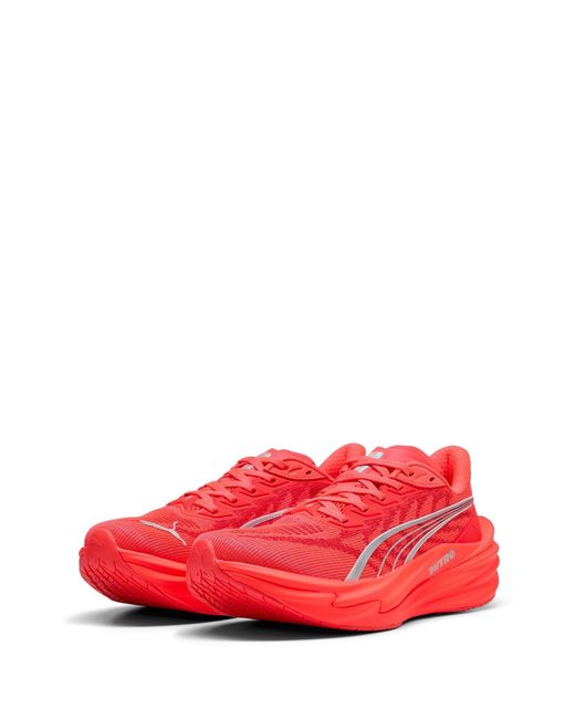 PUMA Red Deviate Nitro 4 Wns