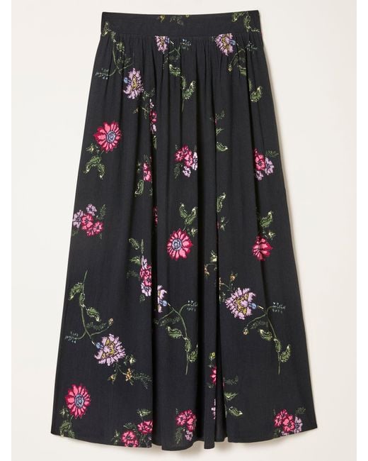 FatFace Pink Fatface Willow Midi Skirt