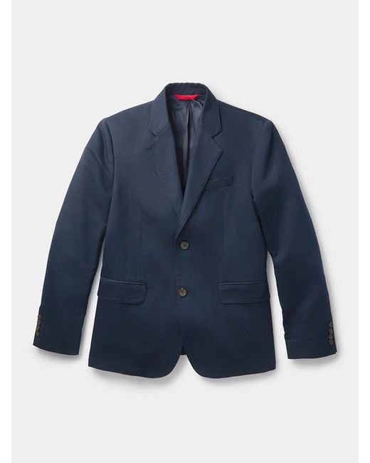 aubi Blue Pasmore Blazer for men
