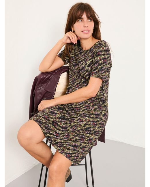 FatFace Multicolor Fatface Simone Petite Jersey Dress