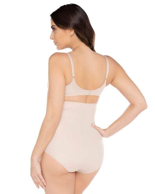 Miraclesuit White Extrafester Figurformender Slip Mit Hohem Bund
