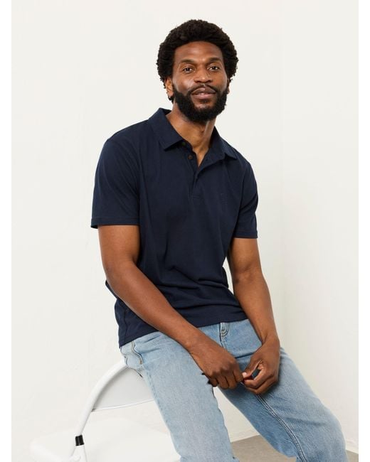 FatFace Blue Fatface Polo Shirts 2 Pack for men
