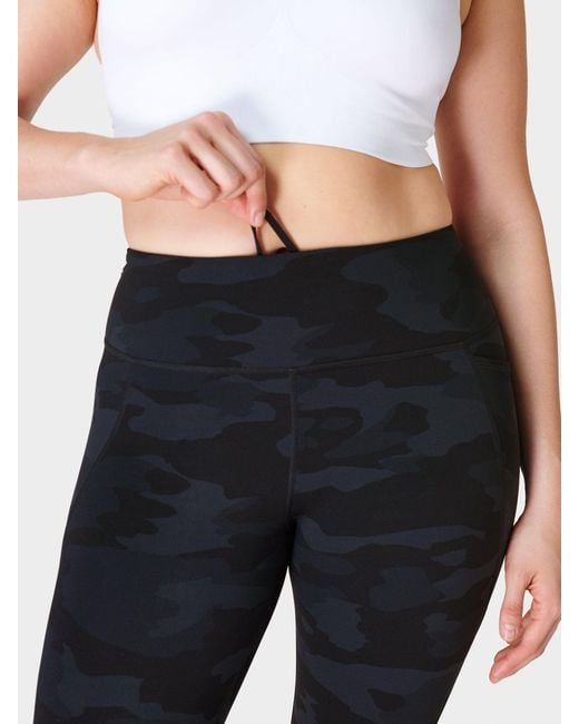 Sweaty Betty Black 7/8 Length Power Workout Leggings