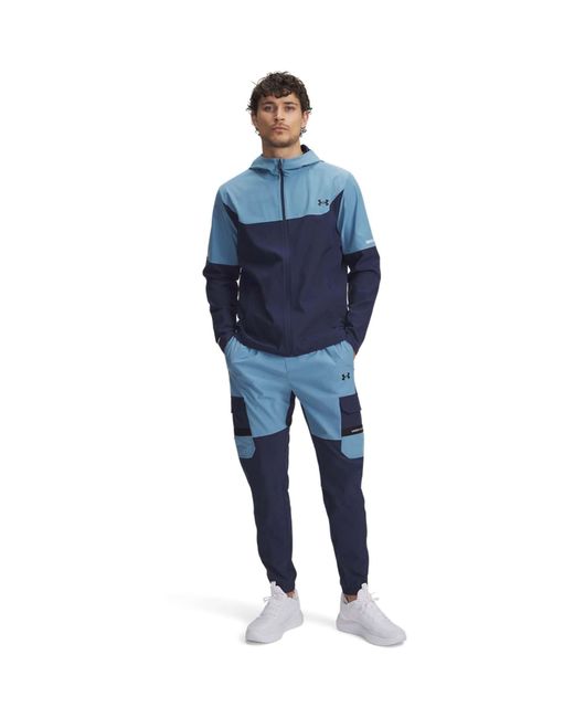 Under Armour Blue Tech Woven Joggers for men