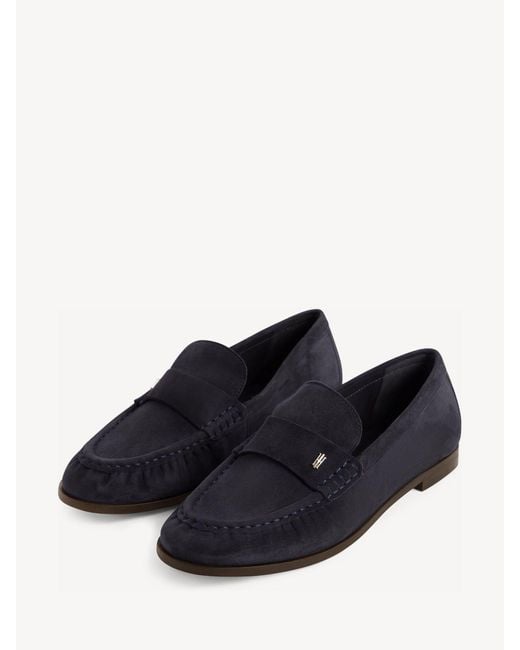 Hobbs Blue Simone Loafers