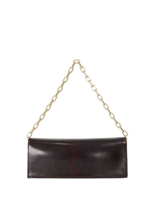Dune White Bemuse Clutch Bag